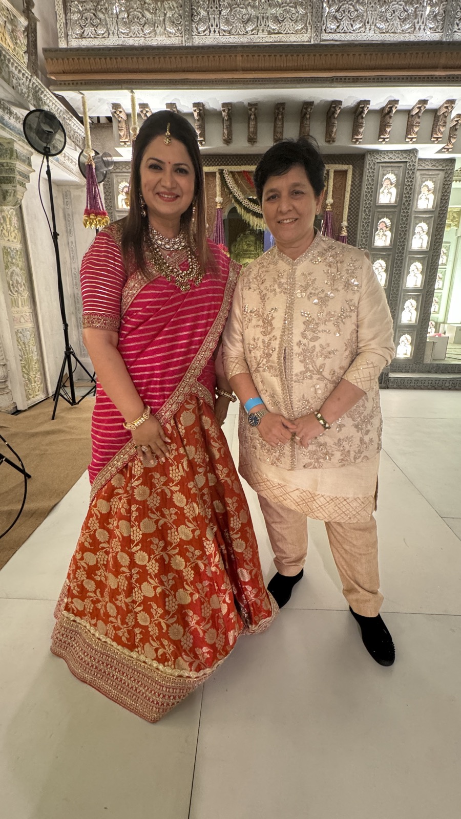 Dharini Thakker at a premium wedding event