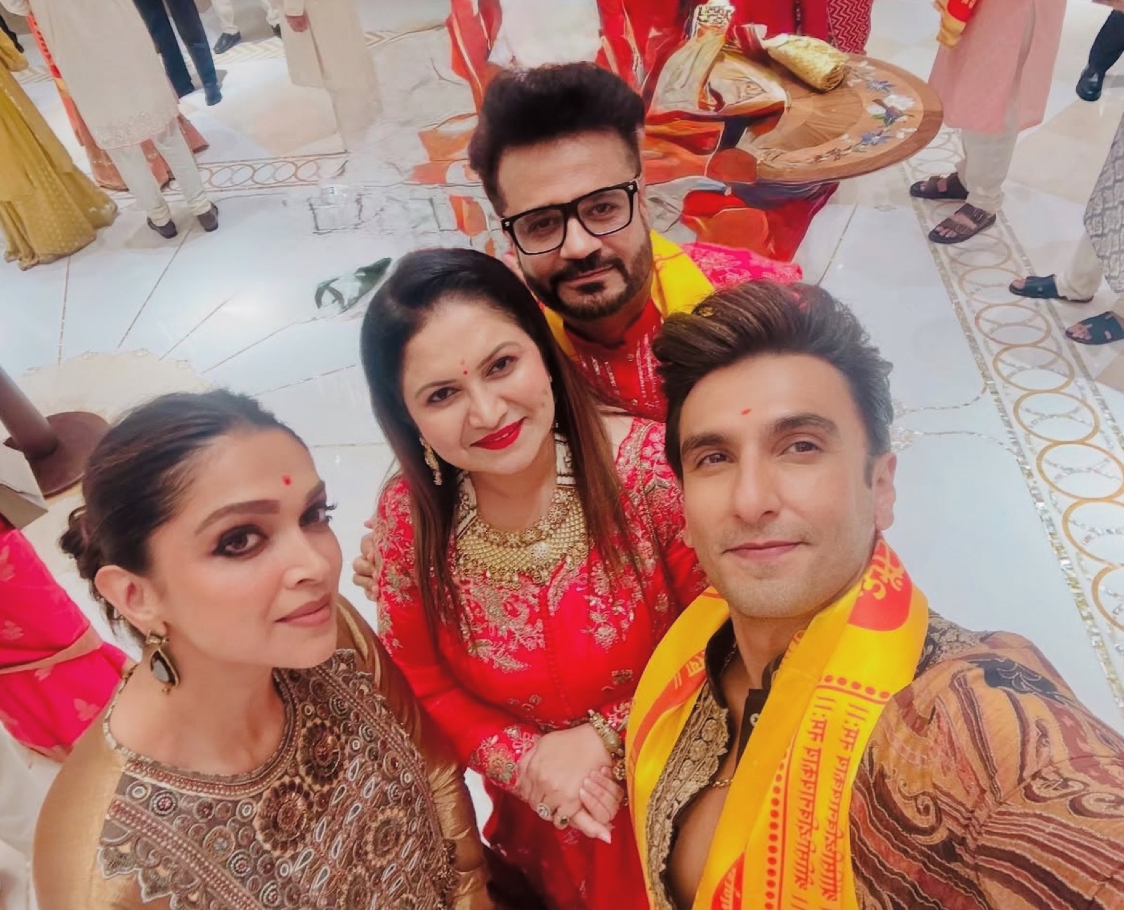 Dharini Thakker — behind the scenes at a celebrity event