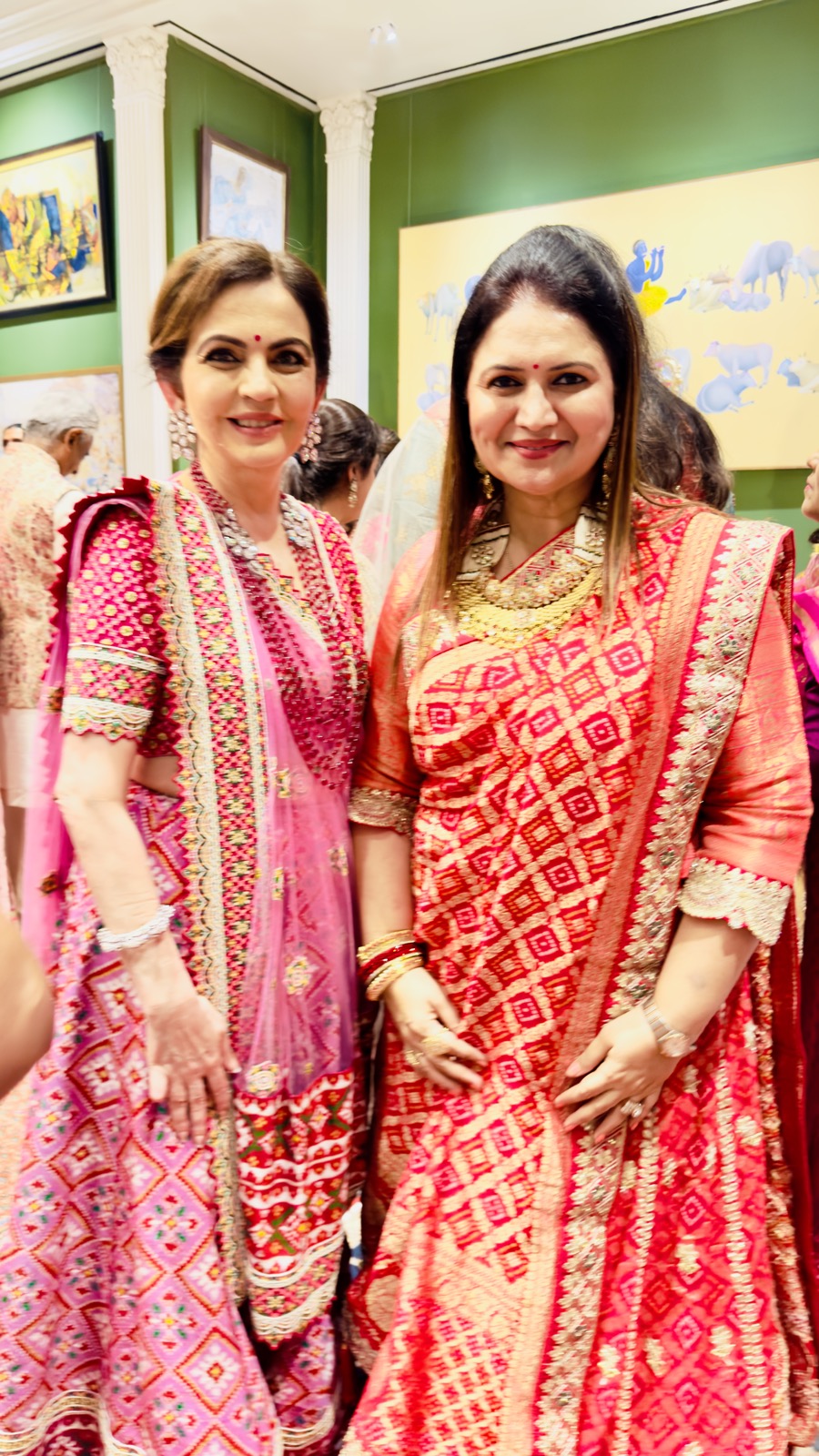 Dharini Thakker at an exclusive wedding reception